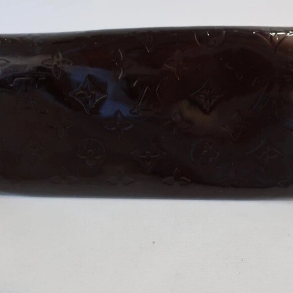 Authentic Louis Vuitton Monogram Vernis Sunset Boulevard Burgundy Patent Leather - Picture 10 of 15